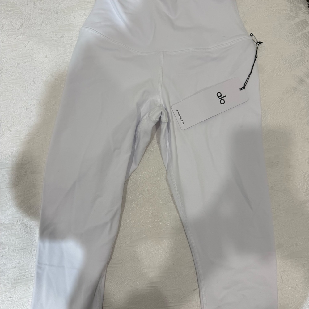 ALO Yoga White Airbrush Leggings